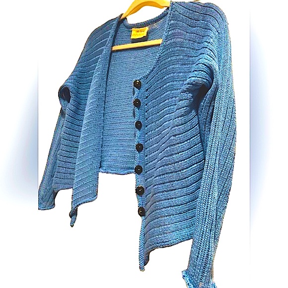 RED Thread Cardigan in Light Blue, Size S - Picture 2 of 6